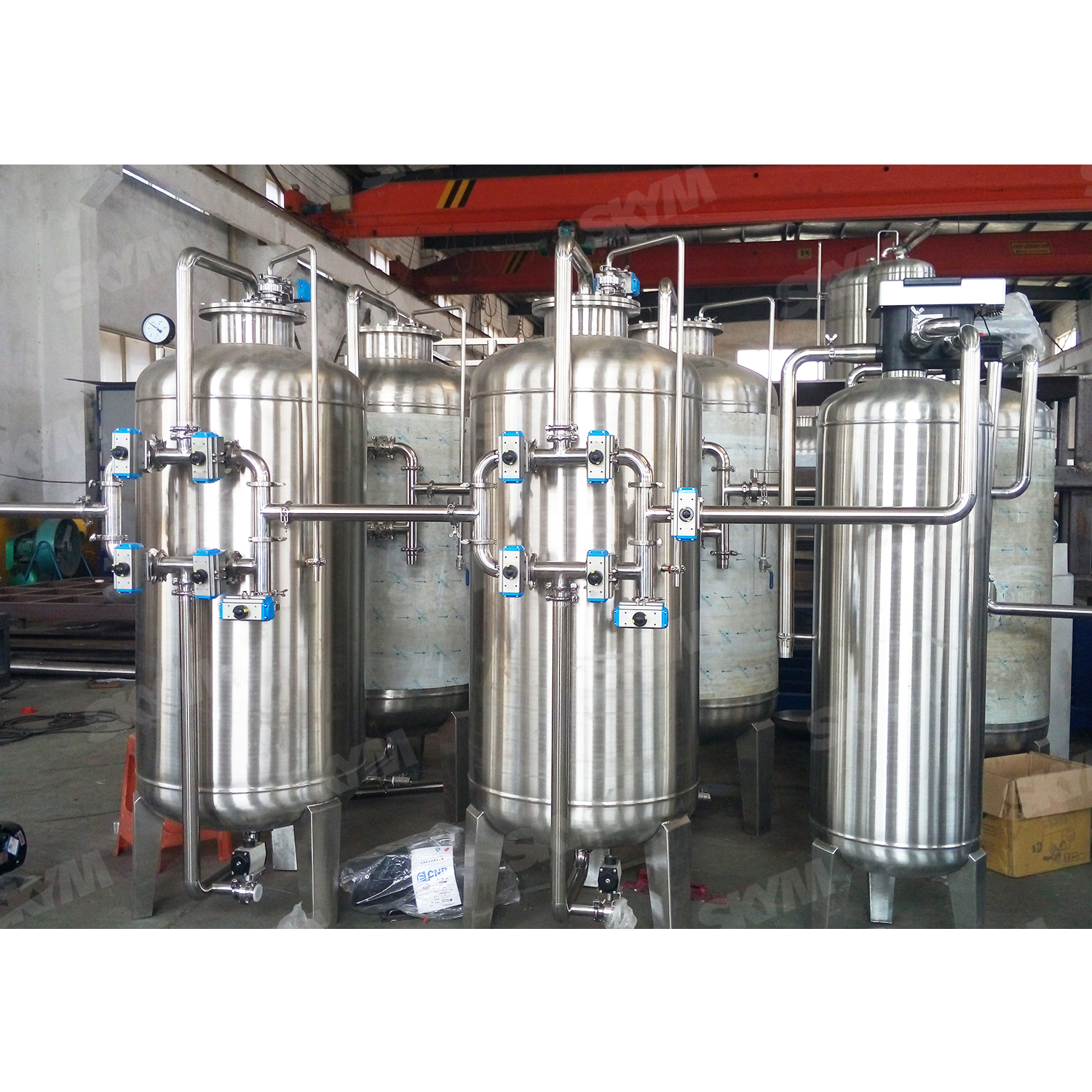 Equipamento de tratamento de água RO para linha de produção de enchimento de água pura
