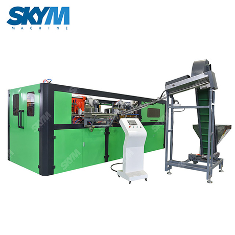Máquina de moldagem por sopro totalmente automática com sistema de compressor de ar
