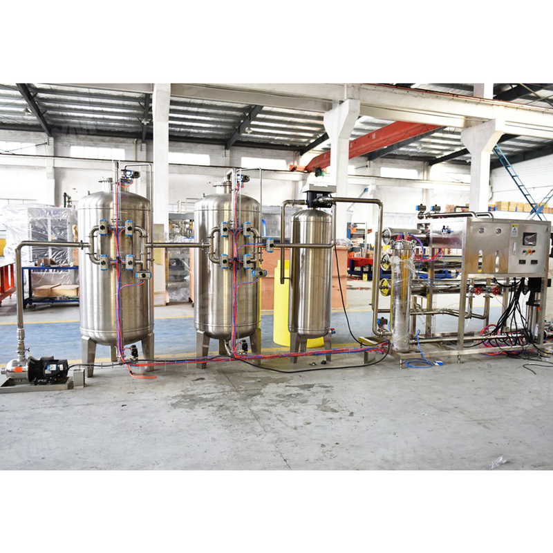 Filtração de tratamento de água RO UV industrial automática