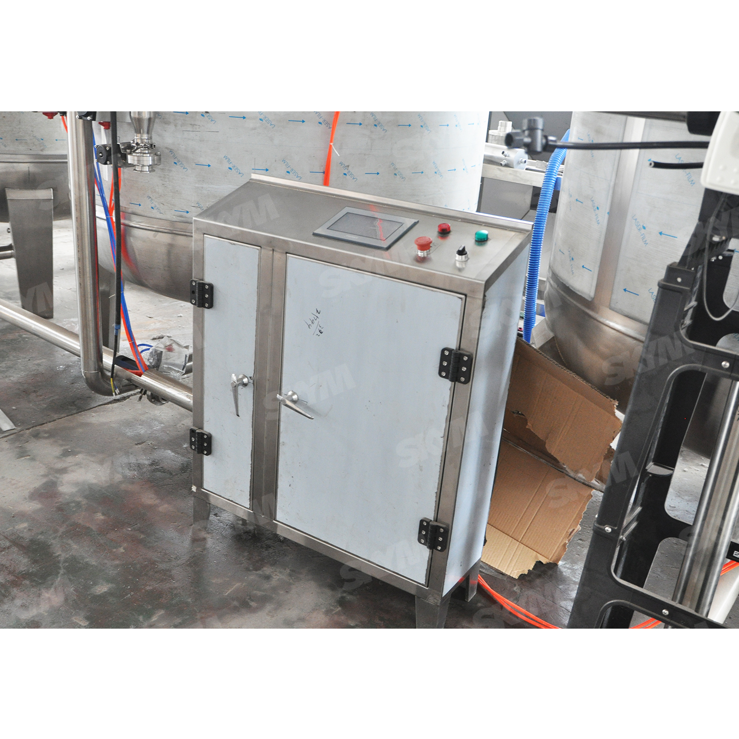 Máquina de tratamento de água RO UV industrial 20t