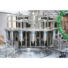 Máquina de enchimento de garrafas de vidro asséptico de leite puro